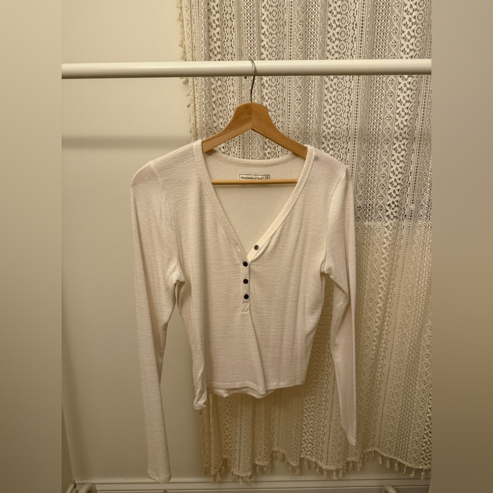 Abercrombie & Fitch Long Sleeves V-Neck Top - three sold together